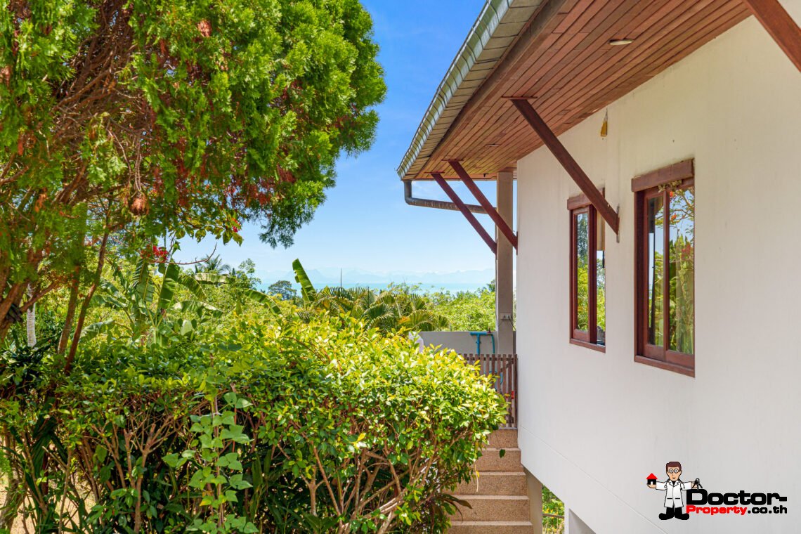 2 Bedroom and 3 Bedroom Villa with Sea View in Bang Makham, Koh Samui –  For Sale